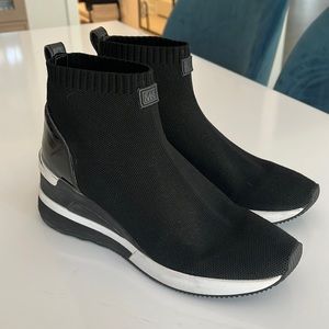 Michael Kors Skyler stretch knit sock sneaker